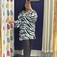Plus Size Drop Shoulder Top
