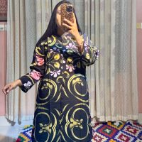 Premium Long Shirt Flower Print